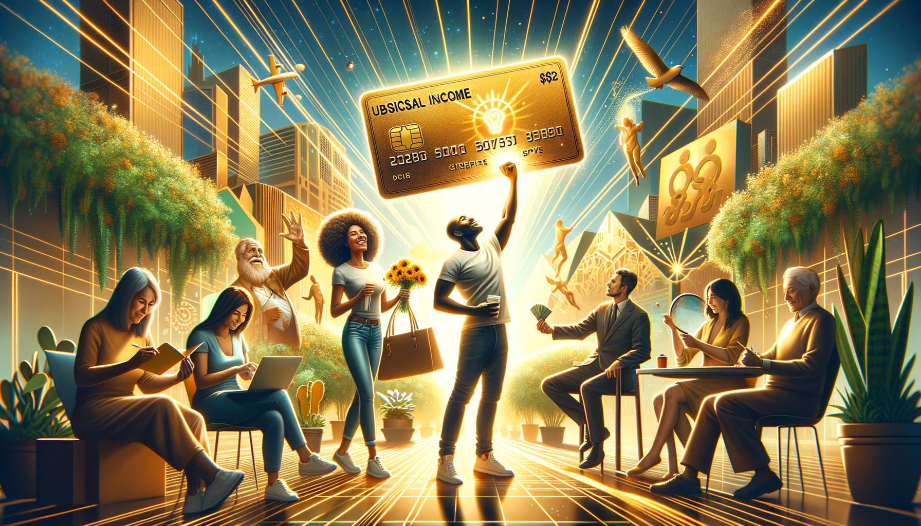 The Great Guarantee - Three-Stage Timeline Infographic