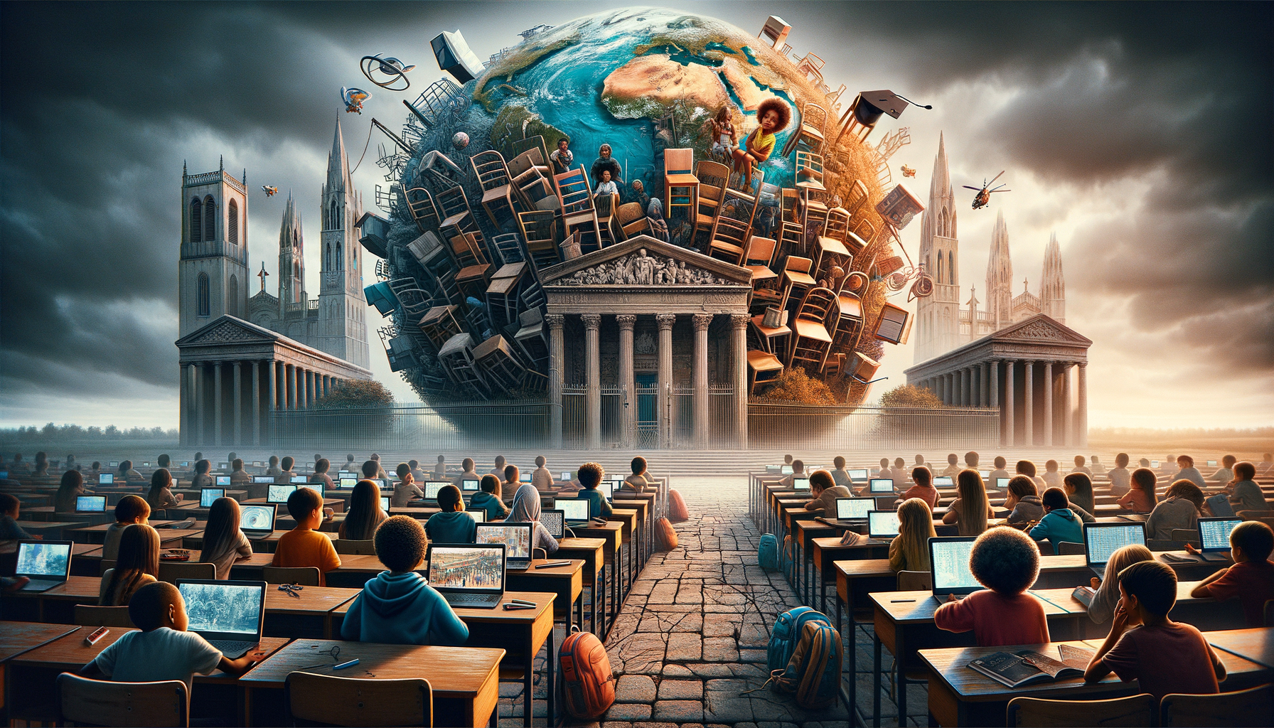 The Unlearning - Three-Stage Timeline Infographic