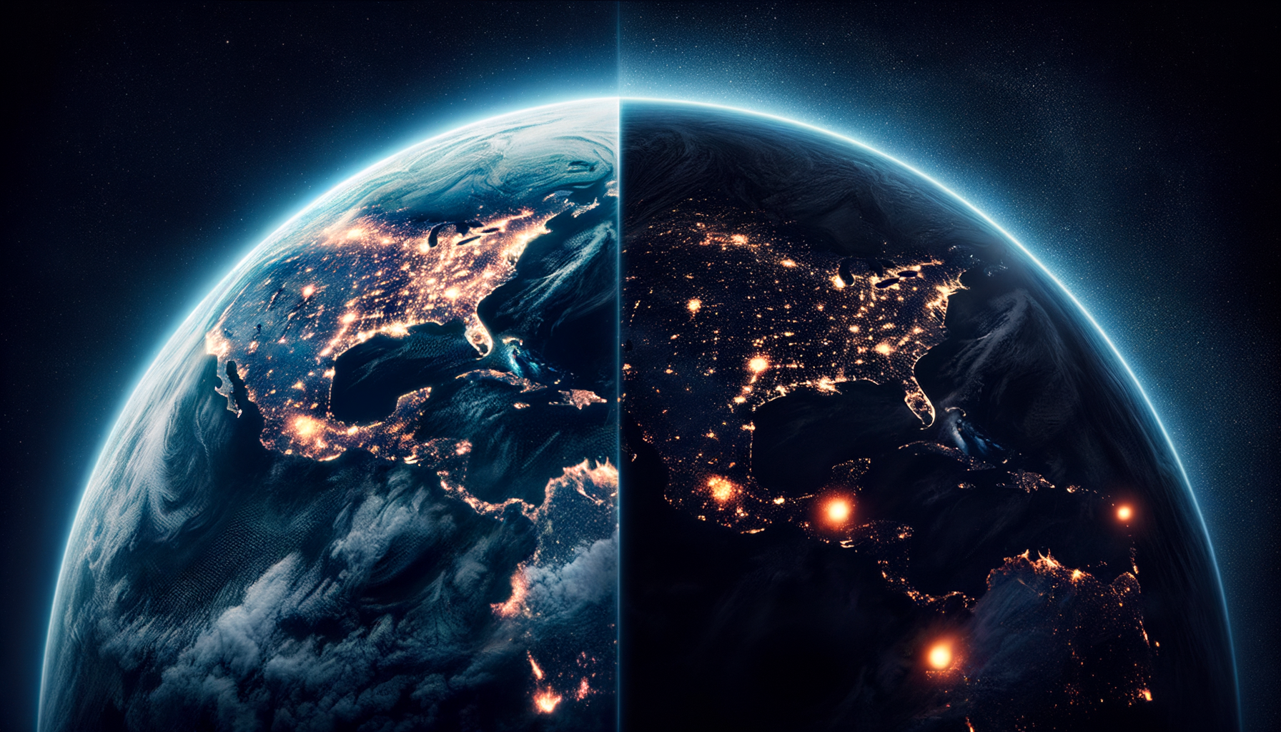 The Eternal Night - Three-Stage Timeline Infographic